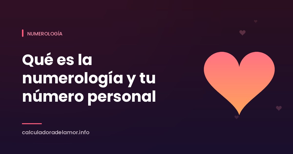 Ilustración de portada: qué es la numerología y cómo calcular tu número personal